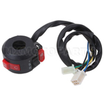 3-Function Left Switch Assembly for 50cc-250cc - Click Image to Close