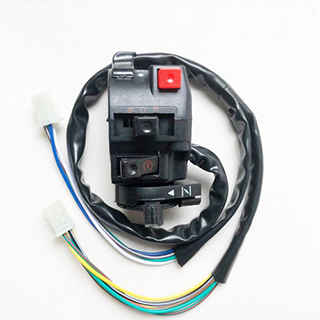 4-Function Left Switch Assembly with Choke Lever for ATV