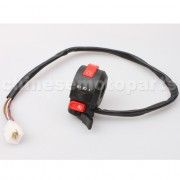 3-Function Left Switch Assembly with Choke Lever for ATV