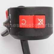 3-Function Left Switch Assembly with Choke Lever for ATV