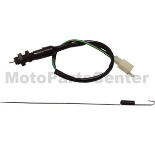 Foot Brake Switch for ATV, Dirt Bike, Pocket Bike, Monkey Bike