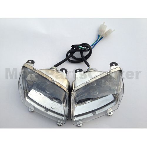 Head lights for 200cc 250cc ATV - Click Image to Close