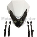 White Head Light for 110cc 125cc 150cc 200cc 250cc Dirt Bike