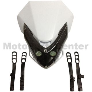 White Head Light for 110cc 125cc 150cc 200cc 250cc Dirt Bike