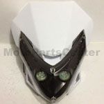 White Head Light for 110cc 125cc 150cc 200cc 250cc Dirt Bike