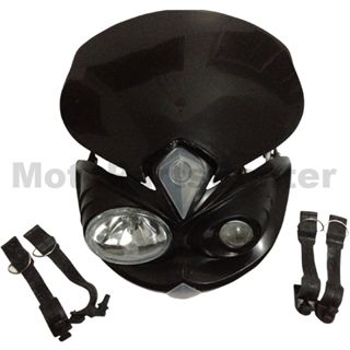 Black Head Light for 110cc 125cc 150cc 200cc 250cc Dirt Bike