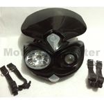 Black Head Light for 110cc 125cc 150cc 200cc 250cc Dirt Bike