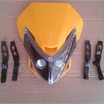 Yellow Head Light for 110cc 125cc 150cc 200cc 250cc Dirt Bike - Click Image to Close