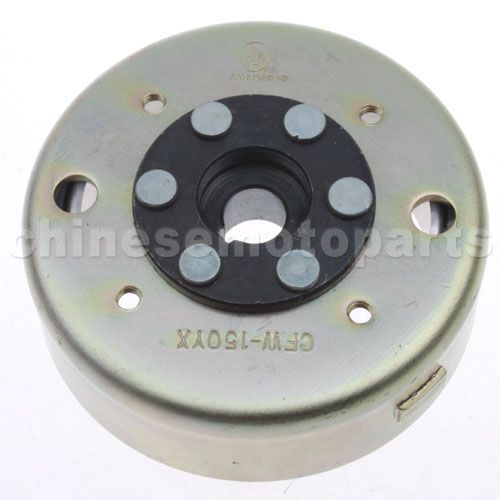 Magneto Rotor for GY6 150cc ATV, Go Kart, Moped & Scooter - Click Image to Close