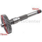 Output Shaft for 2-stroke 50cc Moped & Scooter