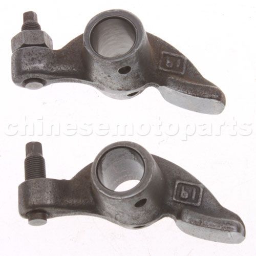Valve Rocker Arm for GY6 50cc Moped - Click Image to Close