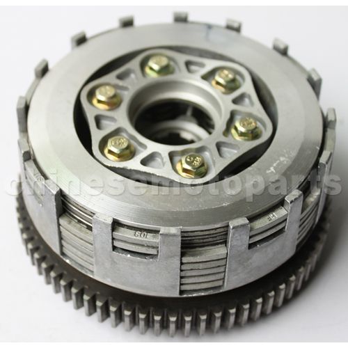 Clutch Assembly for CB250cc Water-cooled ATV, Dirt Bike & Go Kar - Click Image to Close