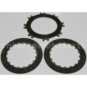 Single-Automatic Clutch Plate Set for 50cc-125cc ATV, Dirt Bike