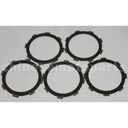 Clutch Plate Set for CG 125cc Air-cooled ATV, Dirt Bike & Go Kar