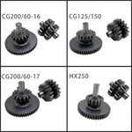 Starter Idler Reduction Gear Assy for CG125 CG150 CG200 Zongshen HX250 - Click Image to Close