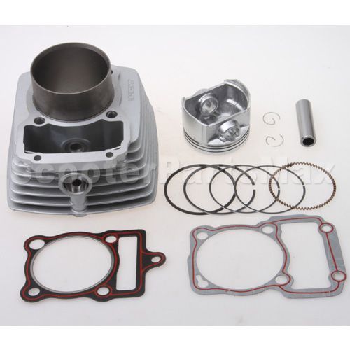 Cylinder Body Assembly for CG200cc Air-cooled ATV, Dirt Bike & G - Click Image to Close