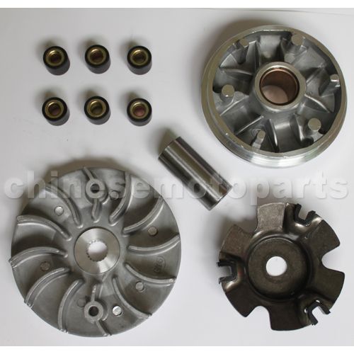 Driving Wheel Assembly for GY6 150cc ATV, Go Kart, Moped & Scoot - Click Image to Close