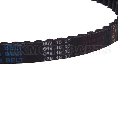 669*18*30 Belt for GY6 50cc Moped - Click Image to Close