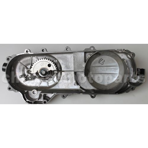 CVT Side Cover for GY6 50cc Longcase Moped - Click Image to Close