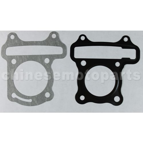 Cylinder Gasket set for GY6 50cc Moped - Click Image to Close