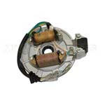 2-Coil Magneto Stator for 50cc-125cc Kick Start ATV, Dirt Bike & - Click Image to Close