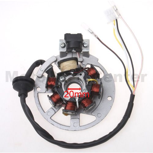 JOG Magneto Stator for 2-stroke 50cc Moped & Scooter - Click Image to Close
