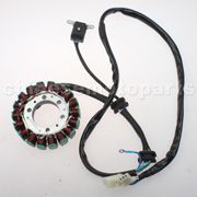 18-Coil Magneto Stator  for Yamaha Lifan & Zongshen V-Twin Virago Clone engine.