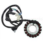 18-Coil Magneto Stator for Yamaha Lifan & Zongshen V-Twin Virago Clone engine. - Click Image to Close