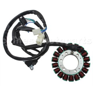 18-Coil Magneto Stator for Yamaha Lifan & Zongshen V-Twin Virago Clone engine.