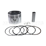 Piston Assembly for CG 200cc ATV, Dirt Bike & Go Kart - Click Image to Close