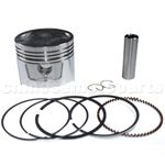 Piston Assembly for CG 150cc ATV, Dirt Bike & Go Kart - Click Image to Close