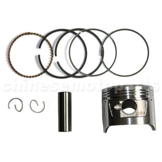 Piston Assembly for 50cc ATV, Dirt Bike & Go Kart