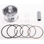 Piston Assembly for 90cc ATV, Dirt Bike & Go Kart - Click Image to Close