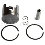 Piston Assembly for 2-stroke 49cc(44-5) Pocket Bike - Click Image to Close