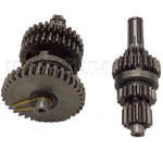 Main & Counter Shaft with Reverse (3 forward puls 1 reverse gear