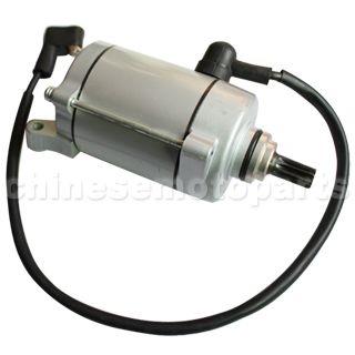 9-Teeth Starter Motor for CG 150cc-250cc Water-Cooled ATV, Go Ka