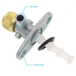 1Pcs Shutoff Valve Fuel Cock Switch for 39cc 2 stroke Mini Pit Dirt Bike Moped Scooter