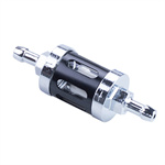 CNC Aluminum Transparent Glass Gasoline Filter for 125cc Motorcycles