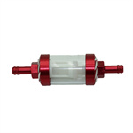 Detachable Metal Gasoline Filter Transparent Glass Fuel Filter for Motorcycles