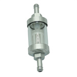 Motorcycle Glass Tube Fuel Filter Plastic Core CNC Modified Gasoline Filter