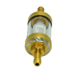 Motorcycle CNC Transparent Tube Fuel Filter Modified Gasoline Filter Part