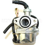 19mm Carburetor of High Quality with Cable Choke for 110c - Click Image to Close