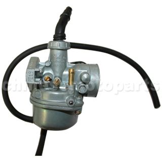 KUNFU 19mm Carburetor of High Quality with Hand Choke for 50cc-1