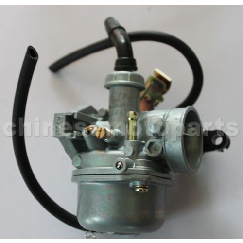 KUNFU 19mm Carburetor of High Quality with Cable Choke for 110cc - Click Image to Close