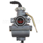 KUNFU 20mm Carburetor of High Quality with Hand Choke for 110cc - Click Image to Close