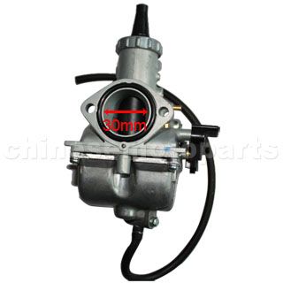 MIKUNI 30mm Carburetor with Hand Choke for CG/CB 200cc-250cc ATV