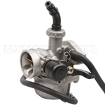 19mm Carburetor with Hand Choke for 50cc-110cc ATV, Dirt Bike & - Click Image to Close