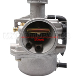 19mm Carburetor with Hand Choke for 50cc-110cc ATV, Dirt Bike &