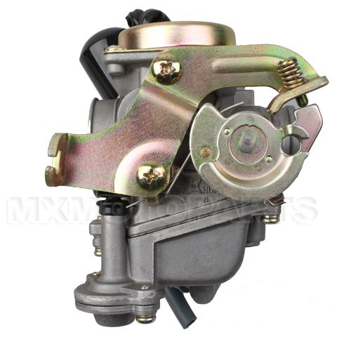 PD18 Carburetor for GY6 50cc Moped - Click Image to Close