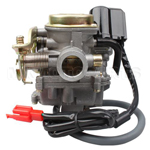 PD18 Carburetor for GY6 50cc Moped - Click Image to Close